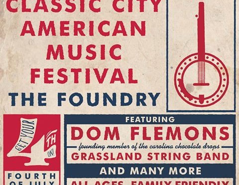 GSB to Perform at 7th Classic City American Music Festival:  Dom Flemons to Headline!